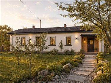 Dom 60 m² przy Wiśle, ogród 600 m dom Nowy Duninów, Wierzbowa