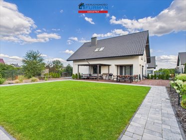 Na sprzedaż nowoczesny dom 133 m² z garażem i piękną działką dom Szydłowo