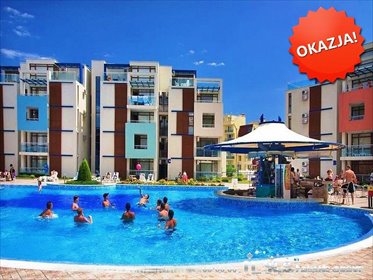 Umeblowany apartament 48 m² blisko plaży Cacao Beach - polecam! mieszkanie Słoneczny Brzeg Sun City, SUN CITY