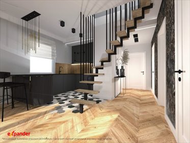 Nowoczesny apartament 103m2 z antresolą i tarasami mieszkanie Warszawa, Szeligowska