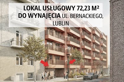 lokal użytkowy na wynajem 69m2 lokal użytkowy Lublin, Mieczysława Biernackiego