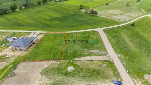 Działka siedliskowa 1402 m² z warunkami zabudowy działka Prudziszki