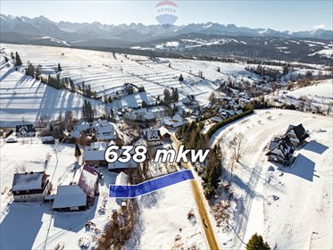 działka na sprzedaż 638m2 działka Rzepiska, Potok Bryjów