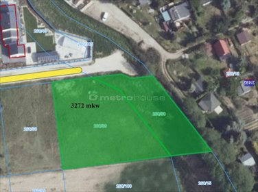 Działka 3272 m² w otulinie lasu - idealna pod dom. działka Pokrzywnica