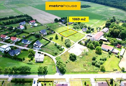 działka na sprzedaż 1069m2 działka Rudno, Stary sad