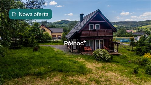 Urokliwy dom 82 m² z możliwością podziału działki dom Goszów