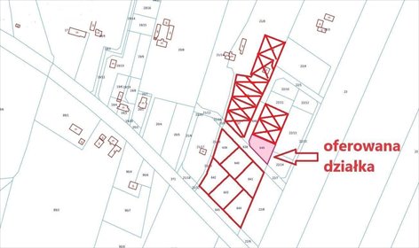 Działka budowlana 1117 m2 w Dygowie, blisko Kołobrzegu działka Dygowo, Kołobrzeska