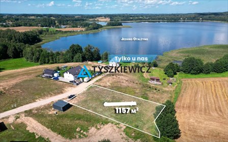 działka na sprzedaż 1157m2 działka Pomieczyno, Otalżyno, Na Wzgórzu