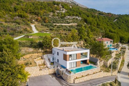 Sprzedam dwie wille z panoramicznym widokiem na morze w Podstranie dom Podstrana, Split, Podstrana