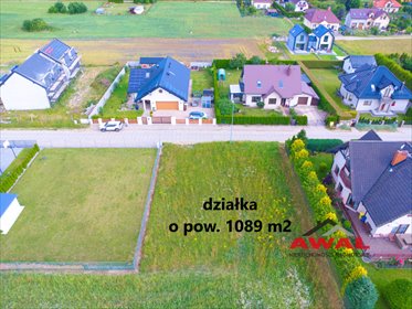 Działka budowlana w Połczynie Bis, 1089 m², media, spokojna okolica działka Połczyno, Zachodnia