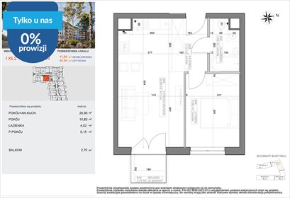 Nowoczesne mieszkanie 40,94 m² w Bydgoszczy - loftowy styl i panoramiczne okna mieszkanie Bydgoszcz, Bocianowo, Pomorska