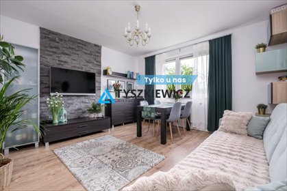 Przestronne 2-pokojowe mieszkanie z ogrodem i garażem mieszkanie Cedry Małe, Żuławska