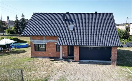 Do sprzedania nowoczesny dom 181 m² z garażem i pompą ciepła dom Dobrzeń Wielki, Księdza Scheitzy