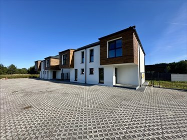 Na sprzedaż nowoczesny bliźniak z ogródkiem 89 m² w Głogowie Małopolskim dom Zabajka