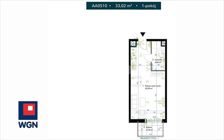 mieszkanie na sprzedaż 33m2 mieszkanie Warszawa, Praga Południe, Drwęcka