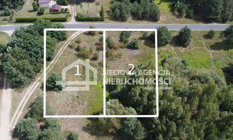 działka na sprzedaż 1258m2 działka Elgiszewo
