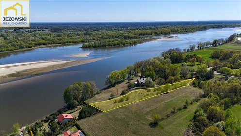 Działka z widokiem na Wisłę, 2816 m², warunki zabudowy działka Miączyn