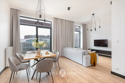 Nowoczesny apartament 73,55 m² z balkonami (Powiśle) mieszkanie Warszawa, Śródmieście Powiśle, Leszczyńska