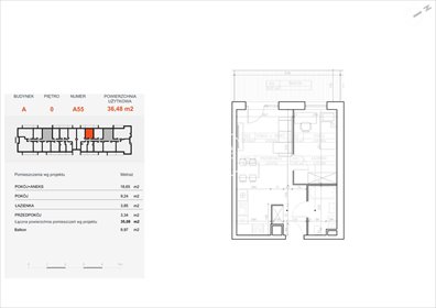 mieszkanie na sprzedaż 35m2 mieszkanie Bydgoszcz, Bielawy, Jana Karola Chodkiewicza