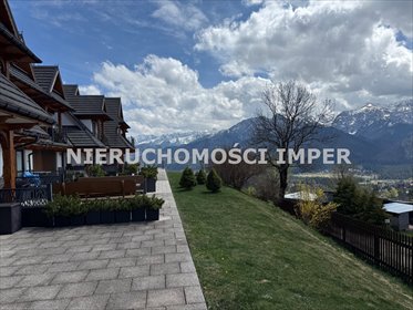 Widok na Tatry! Przytulny apartament z tarasem i garażem mieszkanie Kościelisko