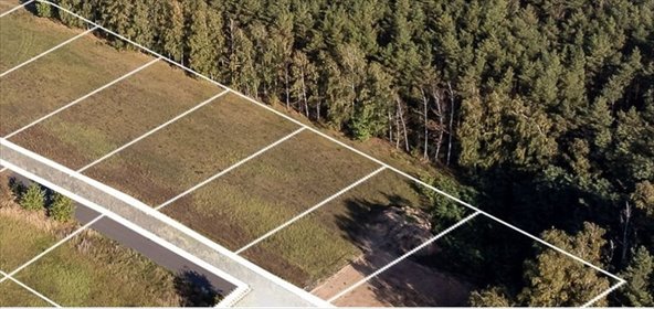 Działka budowlana wśród lasów, 1000 m², Spokój i natura działka Drzecin