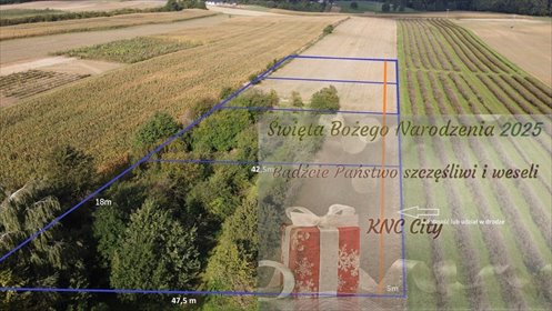 działka na sprzedaż 850m2 działka Motycz