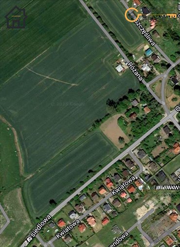 działka na sprzedaż 1271m2 działka Wiślinka, Różana