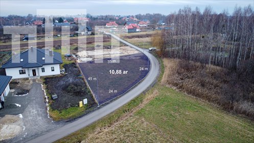 działka na sprzedaż 1088m2 działka Tarnobrzeg, Robotnicza