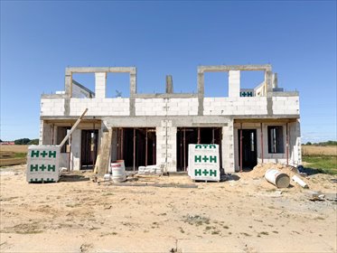 Nowoczesny bliźniak 136 m2 z garażem i 4 sypialniami. dom Przyjaźń, Łapińska