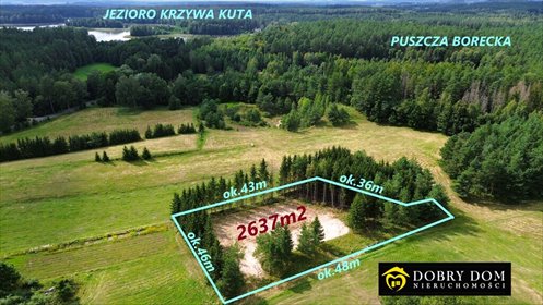 Działka 2637 m² w Jakunówku - zapraszam działka Jakunówko