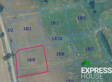 działka na sprzedaż 1340m2 działka Krzelów