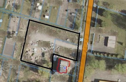 Działka 2600 m2 z mediami - Rogoźno - zabudowa i ogródki działka Rogoźno