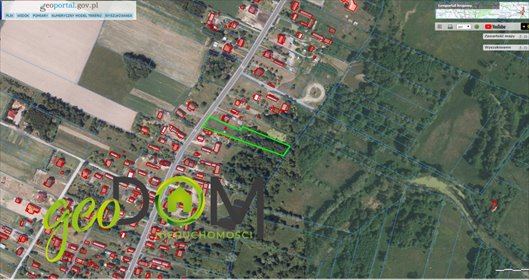 działka na sprzedaż 5400m2 działka Sławatycze, Kodeńska