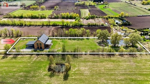 Działka 15 000 m² z stawem, warunki zabudowy i widokami działka Topolinek