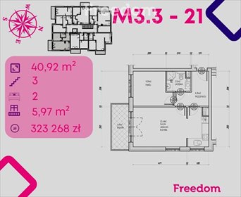 mieszkanie na sprzedaż 41m2 mieszkanie Bonin