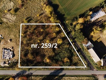 Przestronna działka z WZ w Chabowie – 3997 m², media, asfalt działka Chabowo