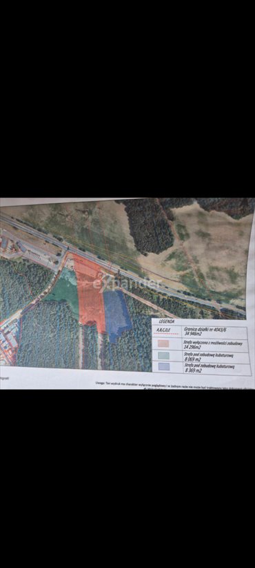 działka na sprzedaż 35000m2 działka Widełka