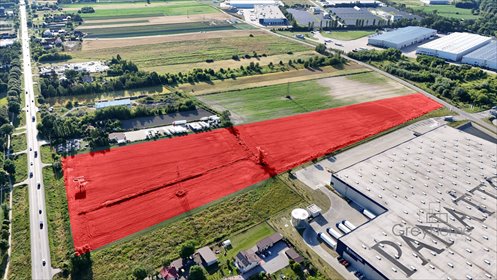 działka na sprzedaż 51600m2 działka Błonie-Wieś, Błonie-Wieś, ul. Sochaczewska