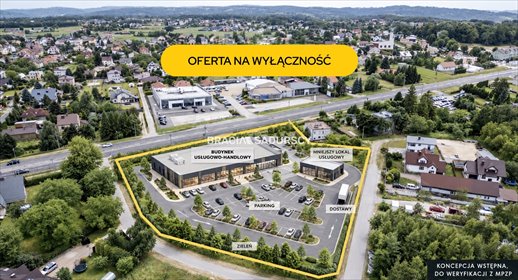 Sprzedam działkę komercyjną 73 arów przy drodze 94 Tarnów działka Tarnów, Zabłocie, Krakowska