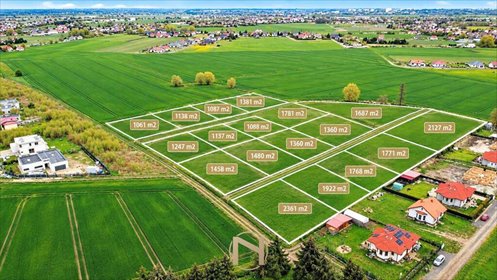 Działka budowlana w Karninie 1061 m² - polecam działka Gorzów Wielkopolski, Karnin