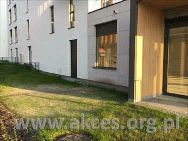 Lokal z ogródkiem i najemcą, ROI 7% – Wilanów lokal użytkowy Warszawa, Wilanów, Miasteczko Wilanów