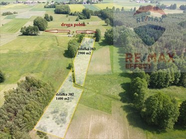 działka na sprzedaż 2900m2 działka Ostrownica