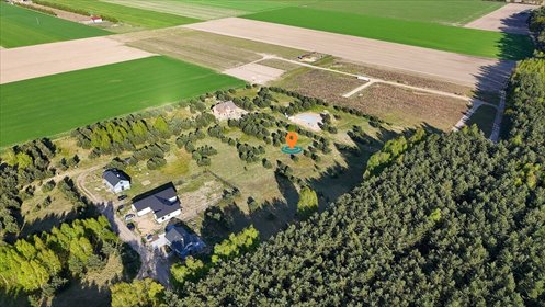 Oaza spokoju pod samym lasem – działka 1463 m² działka Czmoniec