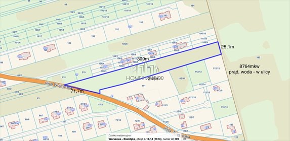 działka na sprzedaż 7870m2 działka Warszawa, Białołęka, Kobiałka, Wojdyńska
