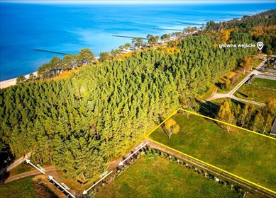 działka na sprzedaż 1000m2 działka Jurata, Jurata