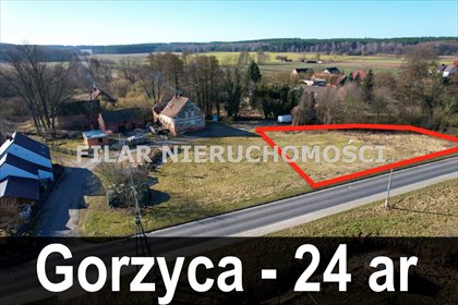 działka na sprzedaż 2384m2 działka Gorzyca