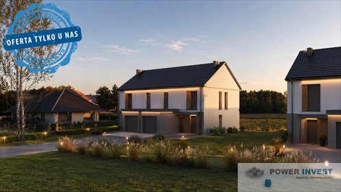 Działka z 4 lokalami w stanie surowym, projekt zatwierdzony działka Dąbcze