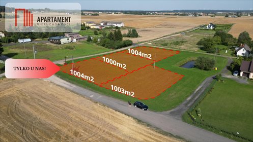 działka na sprzedaż 1004m2 działka Starogard Gdański