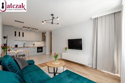 Nowoczesny 3-pokojowy apartament z balkonem i miejscem garażowym mieszkanie Gdańsk, Stogi, MŁODE STOGI, Skiby
