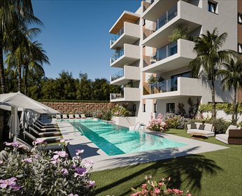 Sprzedam luksusowy apartament z jacuzzi i tarasem w Esteponie mieszkanie Las Mesas, Las Mesas